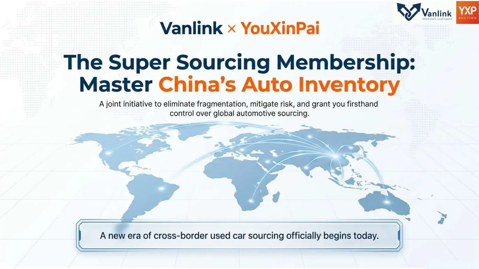 Global sourcing network map